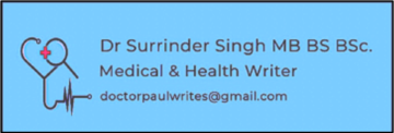 Dr Surrinder Paul Singh Writes
